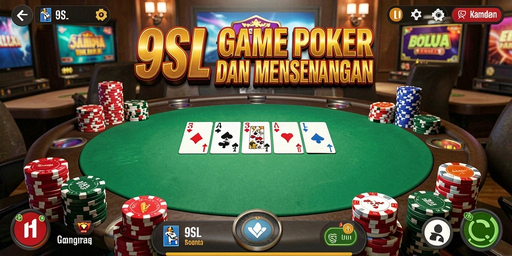 Tampilan gameplay seru di 9SL dengan pemain yang penuh strategi.