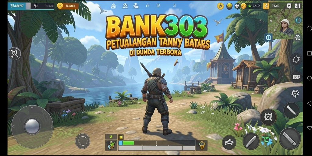 Gameplay BANK303 menampilkan dunia terbuka yang luas dan mendetail.