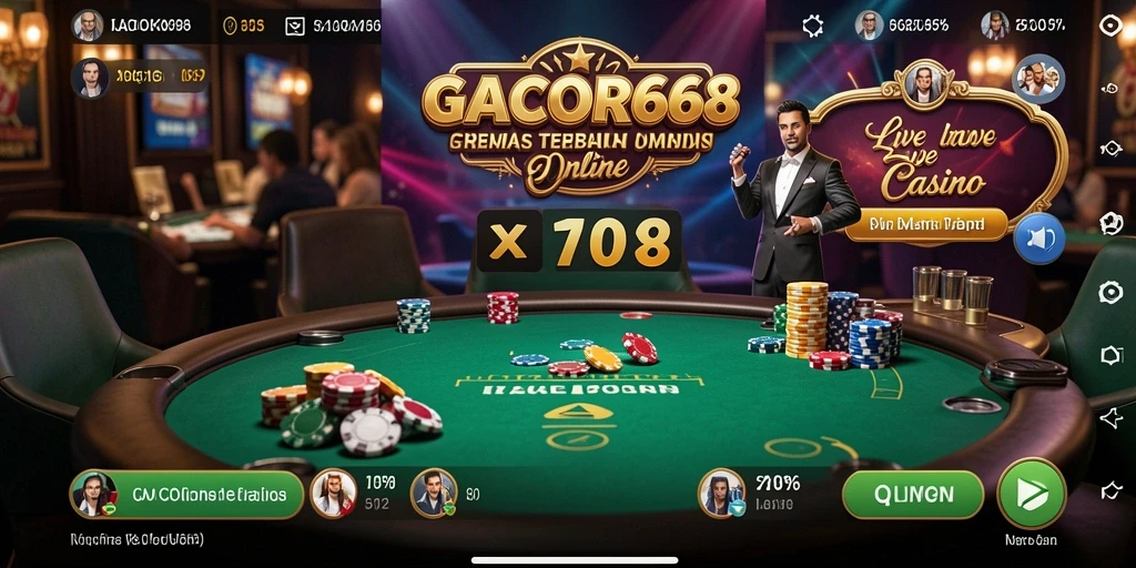 Gameplay seru GACOR668 dengan dealer langsung yang profesional.