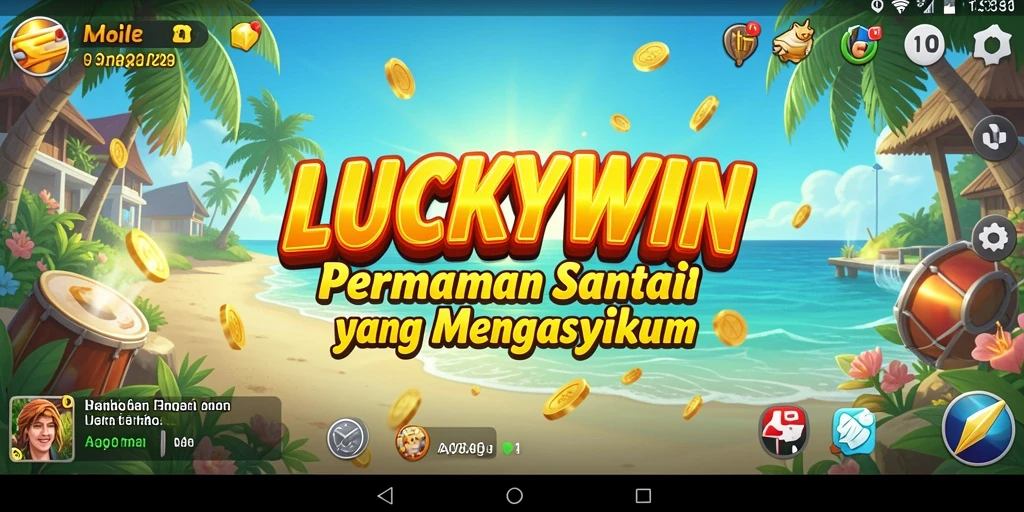 Tampilan gameplay <strong>LUCKYWIN</strong> yang penuh warna dan menarik.