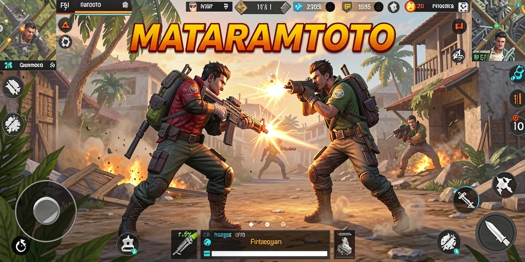 Tampilan gameplay seru di MATARAMTOTO dengan grafis memukau.